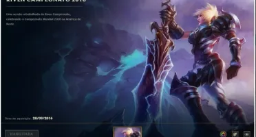 Conta LoL (server americano) c/ MMR alto e skins vitoriosas