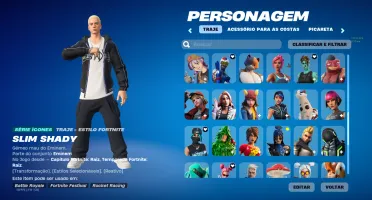 Conta de fortnite com salve o mundo fundador, muitas skins e