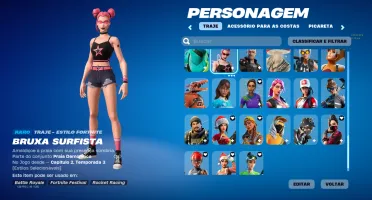 Conta de fortnite com salve o mundo fundador, muitas skins e