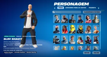 Conta de fortnite com salve o mundo fundador, muitas skins e