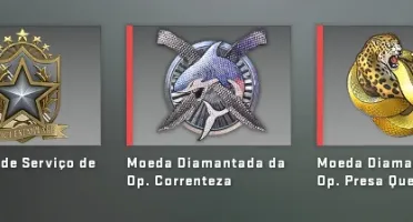 Conta Global, Level 60 Steam, 5 Medalhas