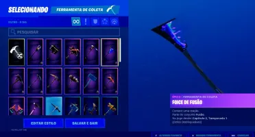 Conta fortnite desde season5 com salve o mundo