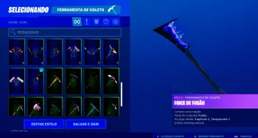Conta fortnite desde season5 com salve o mundo