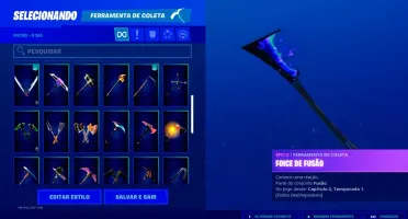 Conta fortnite desde season5 com salve o mundo