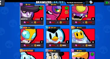 Conta Brawl Stars 15K Troféus + Clash Royale 5K Troféus