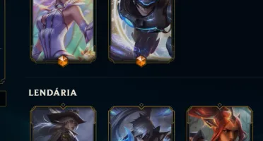 Conta lol nivel 117 ouro 1 100 skins 119 champs