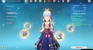 Genshin Impact Account ⭐ Ayaka + Cortadora da neblina ⭐