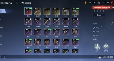 Conta nível 67 Devil My Cry peak kombat