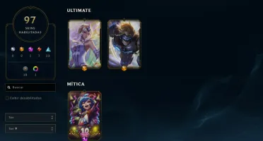 Conta League of Legends Full Acesso 3URS Corki UFO e outras