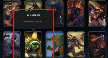 Conta League of Legends Full Acesso 3URS Corki UFO e outras