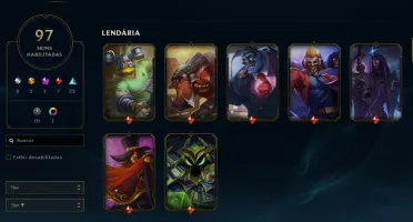 Conta League of Legends Full Acesso 3URS Corki UFO e outras