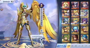 Cc Saint Seiya Serv 142 Com Shura Div Reparado