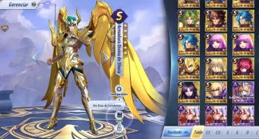 Cc Saint Seiya Serv 142 Com Shura Div Reparado