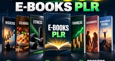 Pack +300 E-books PLR Traduzidos e Validados | Prontos para