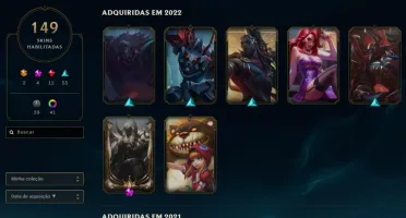 Valorant Conta com Skins Tops + Conta Lol Top