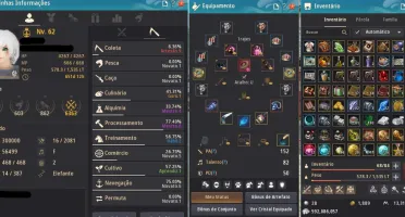 Black Desert Megu Suc 699Gs (Conta Único Dono)