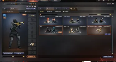 Conta Crossfire AL Major+Muitas MNS