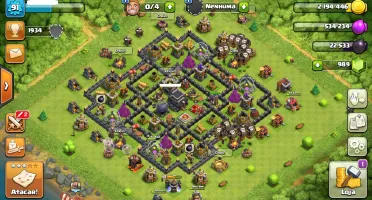 CLASH OF CLANS CV 9