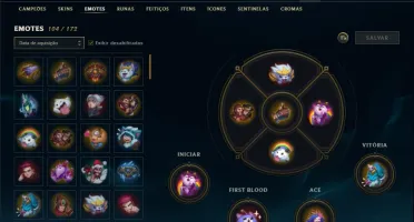 Conta Unranked com 140 Champs e 229 Skins + 1 Prestigio
