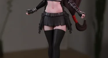 Tifa + Nsfw - Final Fantasy - Arquivo .Stl Para Impressão 3D