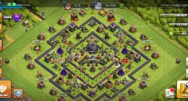 CLASH OF CLANS CV9 BARATO