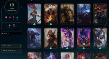 Conta PLATINA 4 MMR BOM (+30PDL) 19 SKINS