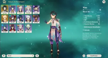 GENSHIN IMPACT / AR 31 / Xiao + Mona