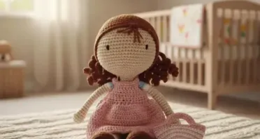 Boneca Amigurumi Luna