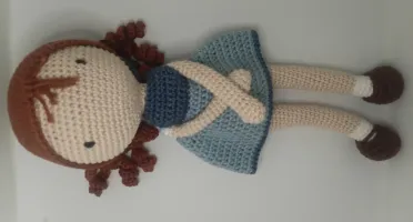 Boneca Amigurumi Luna