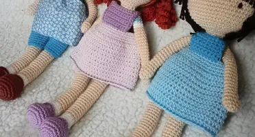 Boneca Amigurumi Luna