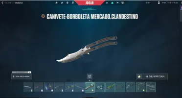Conta Valorant Com Prelúdio Do Caos E Karambit Vct 2025