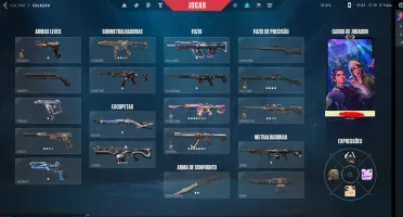 Conta Valorant Com Prelúdio Do Caos E Karambit Vct 2025