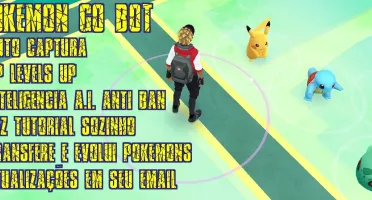 Software BOT Pokemon Go Upe várias contas