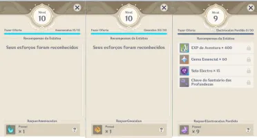 Conta END-GAME Genshim Impact