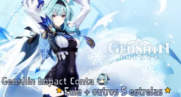 Genshin Impact conta com vários personagens: Eula, Ganyu etc
