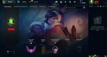 CONTA LOL MESTRE! 64%WINRATE 23PDL P/GAME! E-MAIL NÃO VERIF.