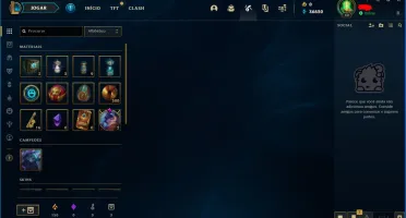 CONTA LOL MESTRE! 64%WINRATE 23PDL P/GAME! E-MAIL NÃO VERIF.