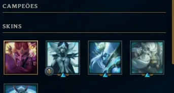 Conta de LOL