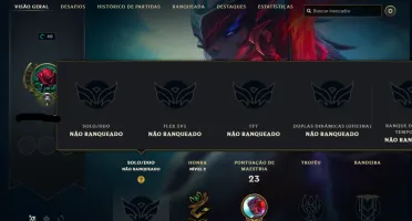 Conta de LOL