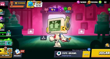 ⚡ Conta Brawl Stars Full - 124.900 Troféus ⚡