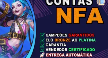 conta nfa ouro league of legends com elo gold