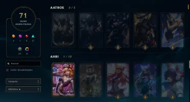 CONTA LEAGUE OF LEGENDS