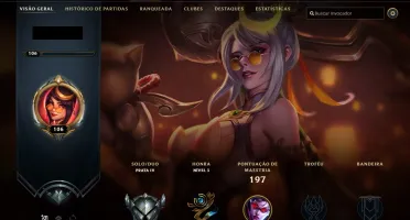 CONTA LEAGUE OF LEGENDS