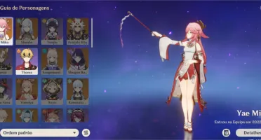 Yae miko + espada de Jade