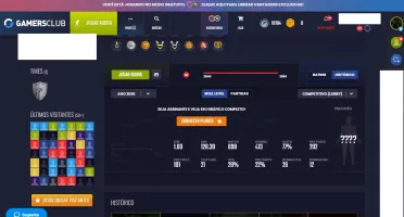 conta lvl 20 gc, 2500 horas, prime, águia 1, vários jogos