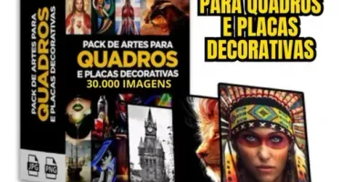 30.000 Artes Para Quadros Decorativos E Placas