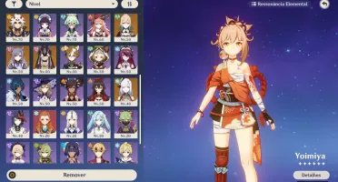 Conta Genshin Impact AR 58 end game OP