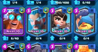 Vendo conta de Clash royale arena 15 com várias cartas upada