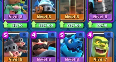 Vendo conta de Clash royale arena 15 com várias cartas upada