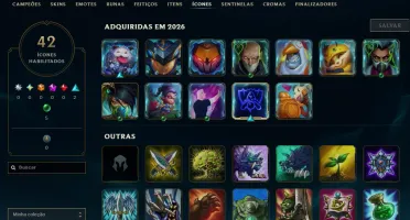 [Entrega Automática] Lol Ferro, 49K Ea, Lvl 30, Upada à mão